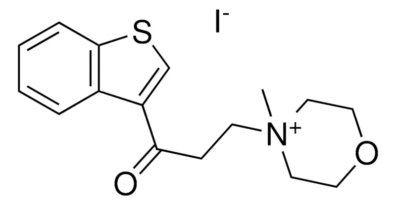 Sigma-Aldrich N-(2-(BENZO(B)THIOPHENE-3-YLCARBONYL)ETHYL)-N-METHYLMORPHOLINIUM IODIDE,AldrichCPR