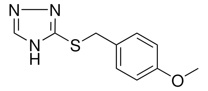 Sigma-Aldrich 3-(4-METHOXY-BENZYLSULFANYL)-4H-(1,2,4)TRIAZOLE,AldrichCPR