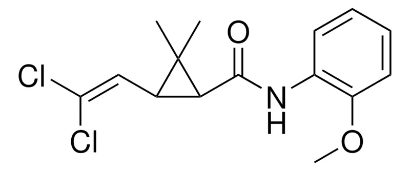 Sigma-Aldrich 3-(2,2-DICHLORO-VINYL)-2,2-DIMETHYL-CYCLOPROPANECARBOXYLIC ACID (2-MEO-PH)-AMIDE，AldrichCPR