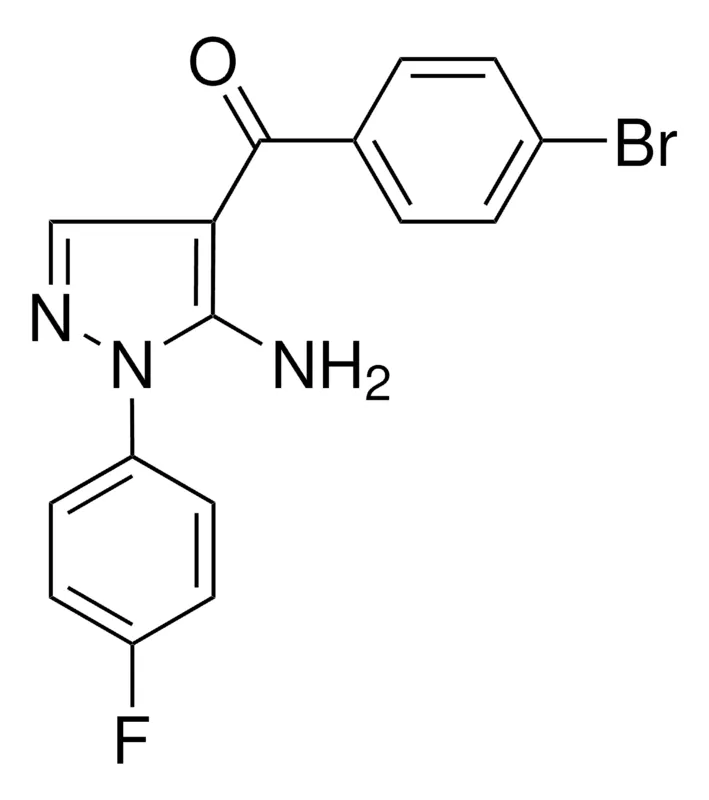 Sigma-Aldrich (5-AMINO-1-(4-FLUOROPHENYL)-1H-PYRAZOL-4-YL)(4-BROMOPHENYL)METHANONE,AldrichCPR