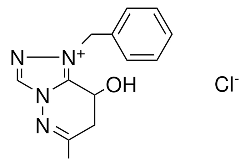 Sigma-Aldrich 1-BENZYL-8-HO-6-ME-7,8-DIHYDRO-(1,2,4)TRIAZOLO(4,3-B)PYRIDAZIN-1-IUM, CHLORIDE，AldrichCPR
