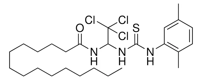 Sigma-Aldrich PENTADECANOIC ACID (2,2,2-TRICHLORO-1-(3-(2,5-DIMETHYL-PH)-THIOUREIDO)-ET)-AMIDE,AldrichCPR