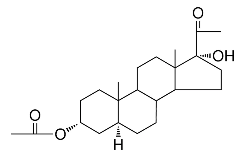 Sigma-Aldrich 17-ALPHA-HYDROXY-20-OXO-5-ALPHA-PREGNAN-3-ALPHA-YL ACETATE,AldrichCPR