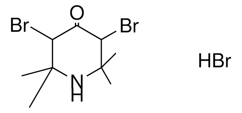 Sigma-Aldrich 3,5-DIBROMO-2,2,6,6-TETRAMETHYL-PIPERIDIN-4-ONE, HYDROBROMIDE,AldrichCPR