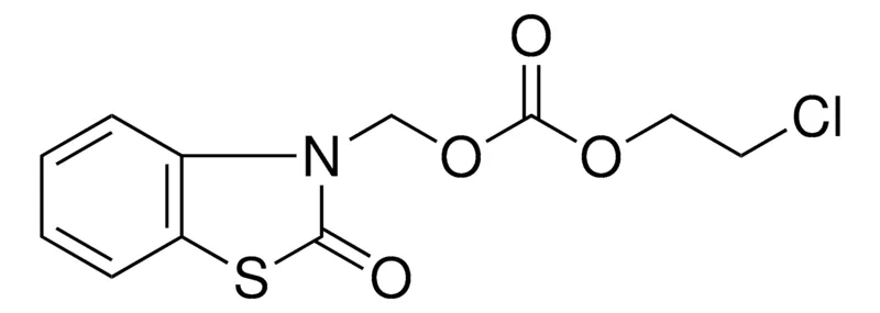 Sigma-Aldrich CARBONIC ACID 2-CHLORO-ETHYL ESTER 2-OXO-BENZOTHIAZOL-3-YLMETHYL ESTER,AldrichCPR