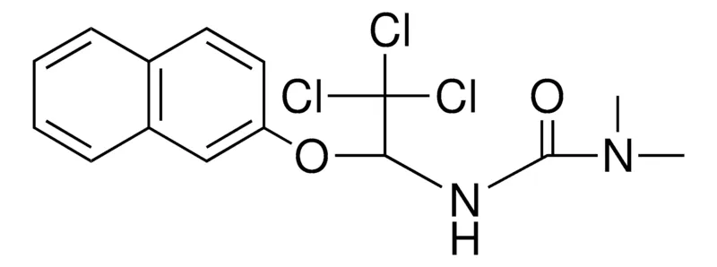 Sigma-Aldrich 1,1-DIMETHYL-3-(2,2,2-TRICHLORO-1-(NAPHTHALEN-2-YLOXY)-ETHYL)-UREA,AldrichCPR