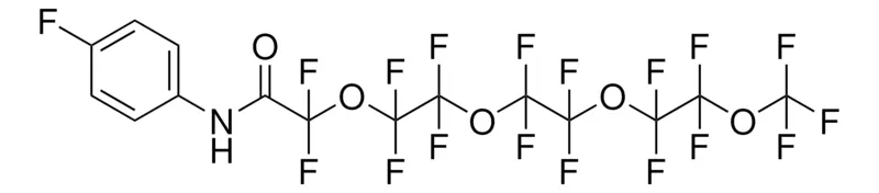 Sigma-Aldrich 1,1,1,3,3,4,4,6,6,7,7,9,9,10,10,12,12-HEPTADECAFLUORO-N-(4-FLUOROPHENYL)-2,5,8,11-TETRAOXATRIDECAN-13-AMIDE,AldrichCPR