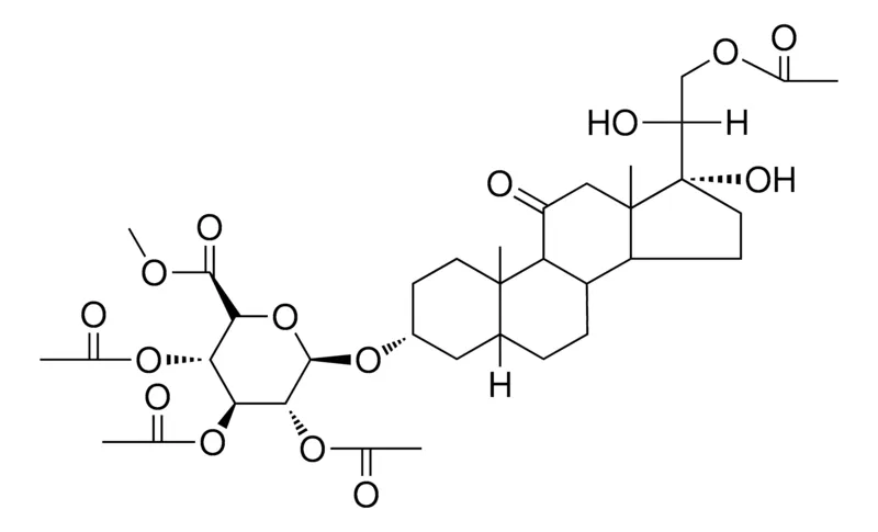 Sigma-Aldrich 17-A,20-B-DI-HO-11-OXO-5-B-PREGNANE-3-A,21-DIYL 21-ACETATE- 3-B-D-GLUCURONIDE,AldrichCPR