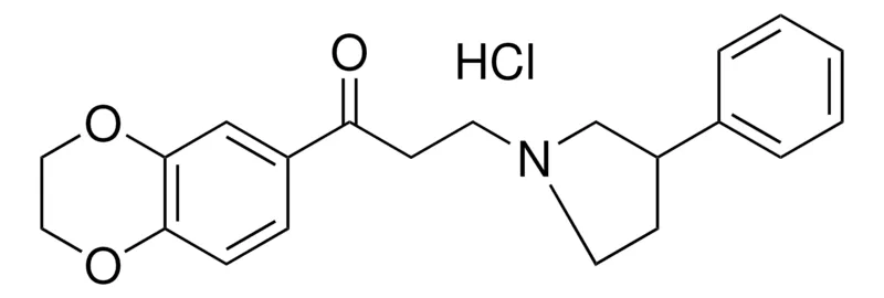 Sigma-Aldrich 1-(2,3-2H-BENZO(1,4)DIOXIN-6-YL)-3-(3-PH-PYRROLIDIN-1-YL)-PROPAN-1-ONE, HCL,AldrichCPR