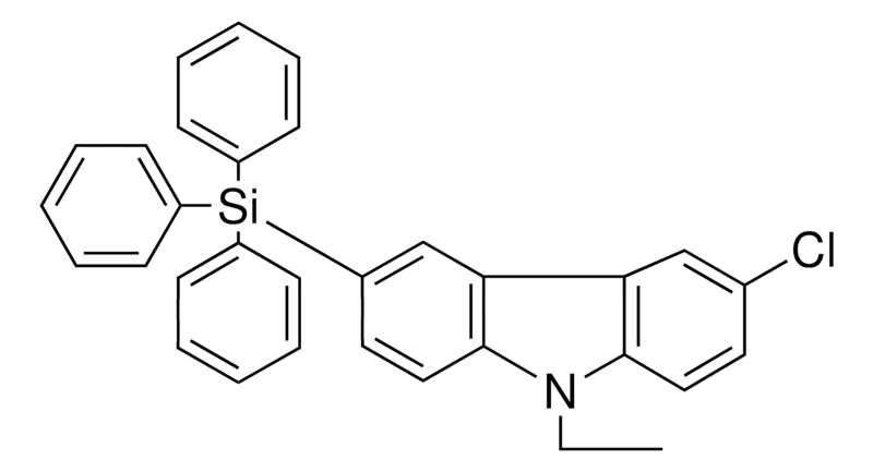 Sigma-Aldrich 3-CHLORO-9-ETHYL-6-(TRIPHENYLSILYL)CARBAZOLE，AldrichCPR