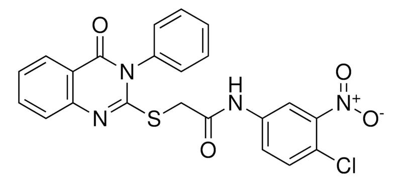 Sigma-Aldrich N-(4-CL-3-NITRO-PH)-2-(4-OXO-3-PH-3,4-DIHYDRO-QUINAZOLIN-2-YLSULFANYL)-ACETAMIDE,AldrichCPR