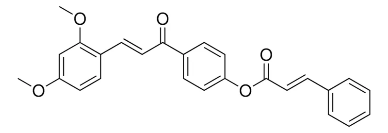 Sigma-Aldrich 3-PHENYL-ACRYLIC ACID 4-(3-(2,4-DIMETHOXY-PHENYL)-ACRYLOYL)-PHENYL ESTER,AldrichCPR