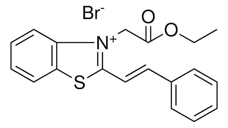 Sigma-Aldrich 3-ETHOXYCARBONYLMETHYL-2-STYRYL-BENZOTHIAZOL-3-IUM, BROMIDE,AldrichCPR
