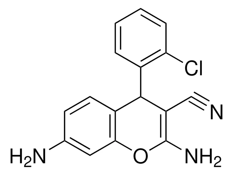 Sigma-Aldrich 2,7-DIAMINO-4-(2-CHLORO-PHENYL)-4H-CHROMENE-3-CARBONITRILE，AldrichCPR