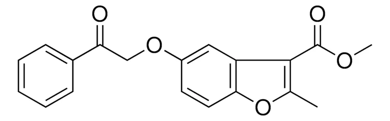 Sigma-Aldrich 2-METHYL-5-(2-OXO-2-PHENYL-ETHOXY)-BENZOFURAN-3-CARBOXYLIC ACID METHYL ESTER，AldrichCPR