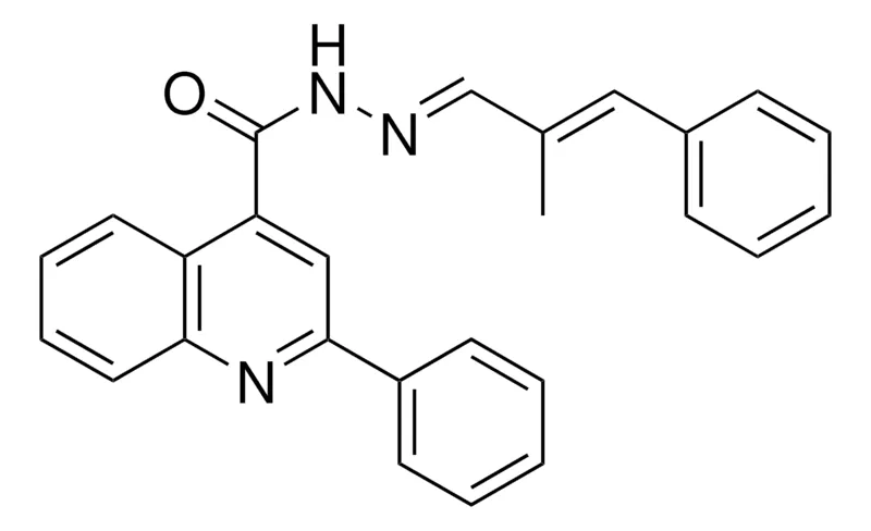 Sigma-Aldrich 2-PHENYL-QUINOLINE-4-CARBOXYLIC ACID (2-METHYL-3-PHENYL-ALLYLIDENE)-HYDRAZIDE,AldrichCPR