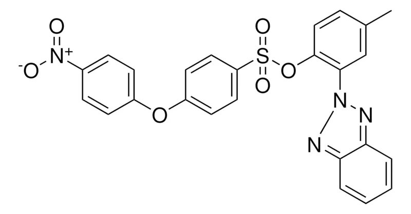 Sigma-Aldrich 4-(4-NITRO-PHENOXY)-BENZENESULFONIC ACID 2-BENZOTRIAZOL-2-YL-4-ME-PHENYL ESTER,AldrichCPR