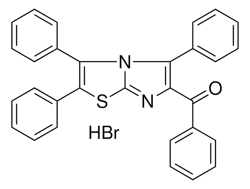 Sigma-Aldrich PHENYL-(2,3,5-TRIPHENYL-IMIDAZO(2,1-B)THIAZOL-6-YL)-METHANONE, HYDROBROMIDE,AldrichCPR