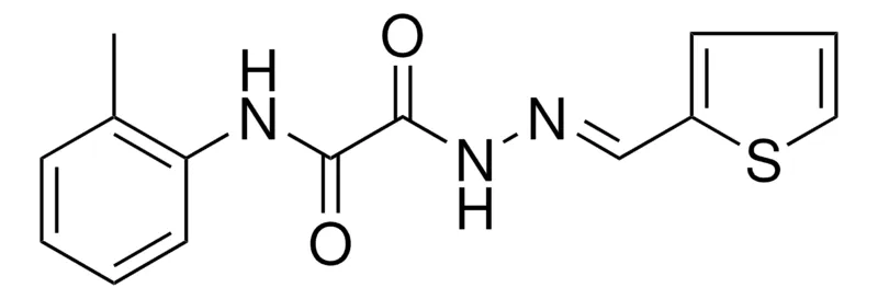 Sigma-Aldrich N-(2-METHYLPHENYL)-2-OXO-2-(2-(2-THIENYLMETHYLENE)HYDRAZINO)ACETAMIDE,AldrichCPR