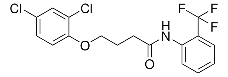 Sigma-Aldrich 4-(2,4-DICHLORO-PHENOXY)-N-(2-TRIFLUOROMETHYL-PHENYL)-BUTYRAMIDE,AldrichCPR