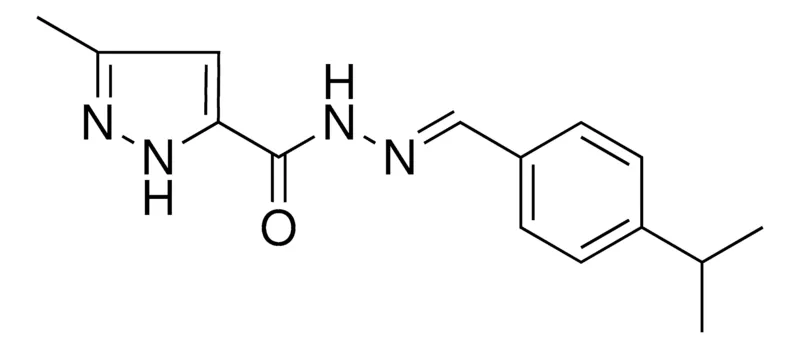 Sigma-Aldrich 5-METHYL-2H-PYRAZOLE-3-CARBOXYLIC ACID (4-ISOPROPYL-BENZYLIDENE)-HYDRAZIDE,AldrichCPR