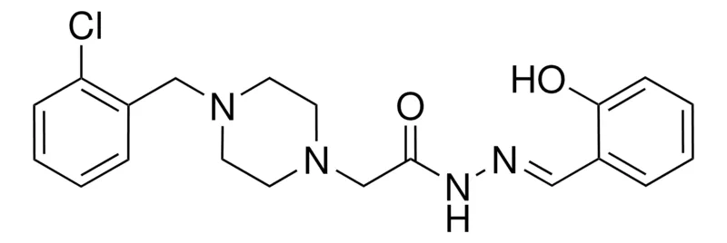 Sigma-Aldrich 2-(4-(2-CHLOROBENZYL)-1-PIPERAZINYL)-N'-(2-HYDROXYBENZYLIDENE)ACETOHYDRAZIDE,AldrichCPR