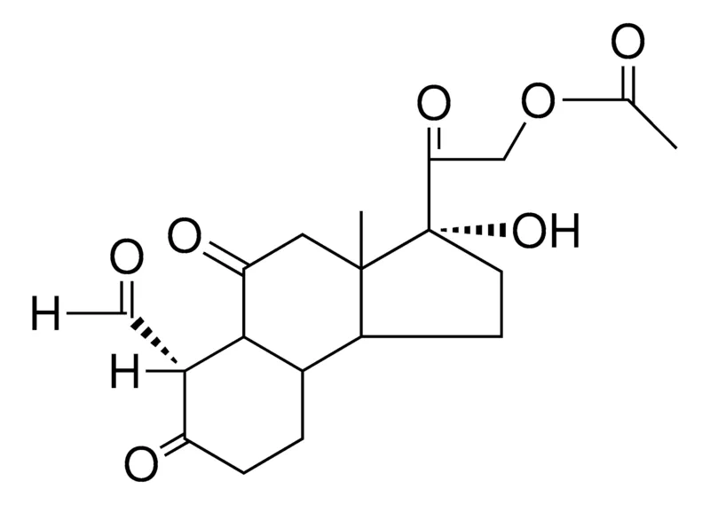 Sigma-Aldrich 17-ALPHA-HYDROXY-5,11,19,20-TETRAOXO-DES-A-10-ALPHA-PREGNAN-21-YL ACETATE,AldrichCPR