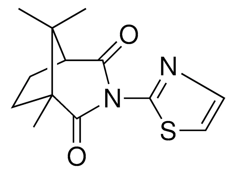 Sigma-Aldrich 1,8,8-TRIMETHYL-3-THIAZOL-2-YL-3-AZA-BICYCLO(3.2.1)OCTANE-2,4-DIONE,AldrichCPR