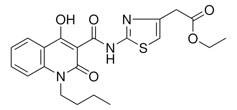 Sigma-Aldrich ETHYL (2-{[(1-BUTYL-4-HYDROXY-2-OXO-1,2-DIHYDRO-3-QUINOLINYL)CARBONYL]AMINO}-1,3-THIAZOL-4-YL)ACETATE，AldrichCPR