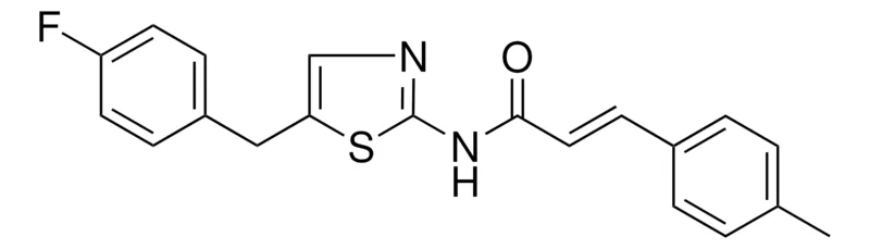 Sigma-Aldrich N-(5-(4-FLUOROBENZYL)-1,3-THIAZOL-2-YL)-3-(4-METHYLPHENYL)ACRYLAMIDE,AldrichCPR