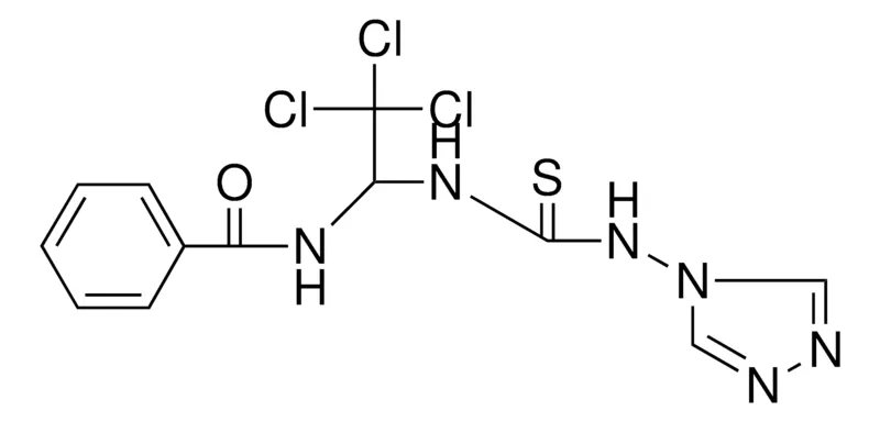Sigma-Aldrich N-(2,2,2-TRICHLORO-1-(3-(1,2,4)TRIAZOL-4-YL-THIOUREIDO)-ETHYL)-BENZAMIDE,AldrichCPR