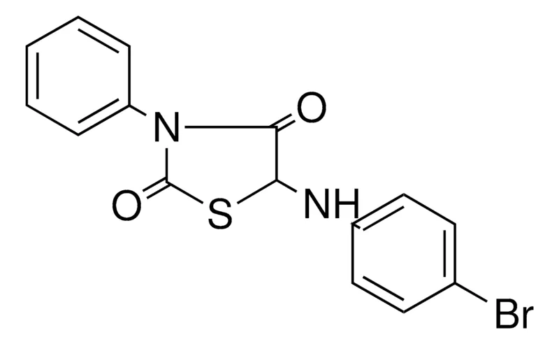 Sigma-Aldrich 5-(4-BROMO-PHENYLAMINO)-3-PHENYL-THIAZOLIDINE-2,4-DIONE,AldrichCPR