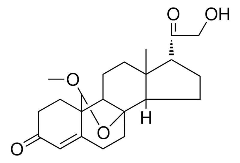 Sigma-Aldrich 8,19-EPOXY-21-HYDROXY-3,20-DIOXO-14-BETA,17-ALPHA-PREGN-4-EN-19-YL METHYL ETHER,AldrichCPR