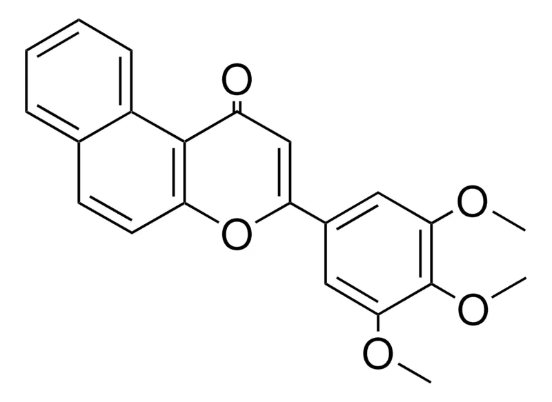 Sigma-Aldrich 3',4',5'-TRIMETHOXY-BETA-NAPHTHOFLAVONE,AldrichCPR