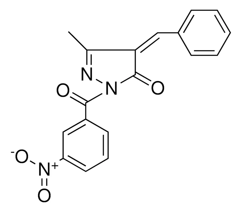 Sigma-Aldrich 4-BENZYLIDENE-5-METHYL-2-(3-NITRO-BENZOYL)-2,4-DIHYDRO-PYRAZOL-3-ONE,AldrichCPR