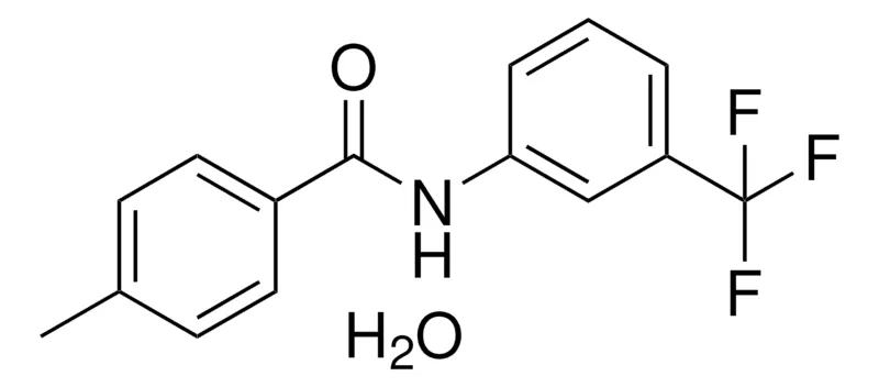 Sigma-Aldrich 4-METHYL-N-(3-(TRIFLUOROMETHYL)PHENYL)BENZAMIDE HYDRATE,AldrichCPR