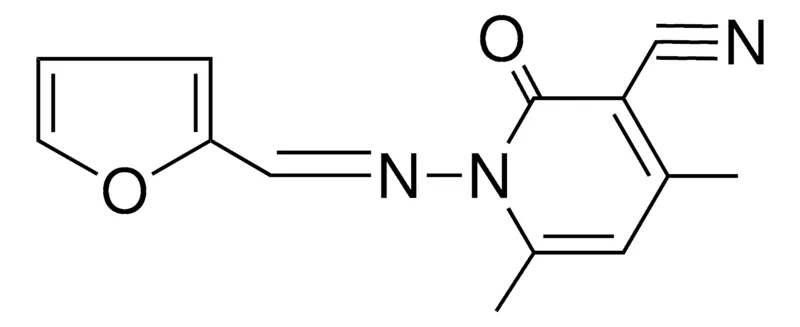 Sigma-Aldrich 1,2-DIHYDRO-4,6-DIMETHYL-1-FURFURYLIDENEAMINO-2-OXONICOTINONITRILE,AldrichCPR