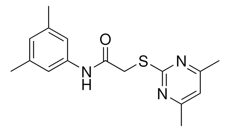 Sigma-Aldrich N-(3,5-DIMETHYL-PHENYL)-2-(4,6-DIMETHYL-PYRIMIDIN-2-YLSULFANYL)-ACETAMIDE,AldrichCPR