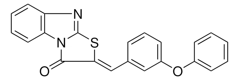 Sigma-Aldrich 2-(3-PHENOXY-BENZYLIDENE)-BENZO(4,5)IMIDAZO(2,1-B)THIAZOL-3-ONE,AldrichCPR