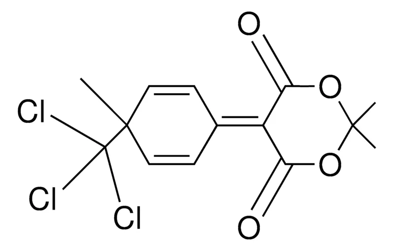 Sigma-Aldrich DIMETHYL-(ME-TRICHLOROMETHYL-CYCLOHEXA-2,5-DIENYLIDENE)-(1,3)DIOXANE-4,6-DIONE,AldrichCPR