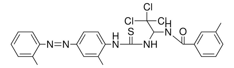 Sigma-Aldrich 3-ME-N-(2,2,2-TRICHLORO-1-(3-(2-ME-4-O-TOLYLAZO-PH)-THIOUREIDO)-ETHYL)-BENZAMIDE,AldrichCPR