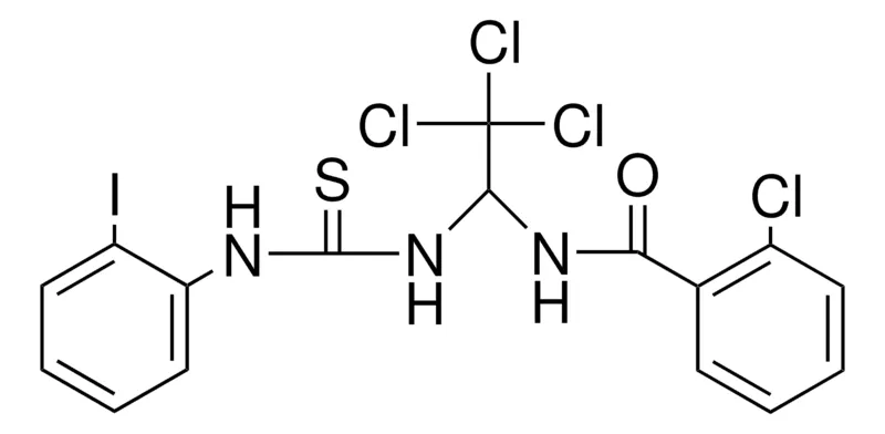 Sigma-Aldrich 2-CHLORO-N-(2,2,2-TRICHLORO-1-(3-(2-IODO-PHENYL)-THIOUREIDO)-ETHYL)-BENZAMIDE,AldrichCPR