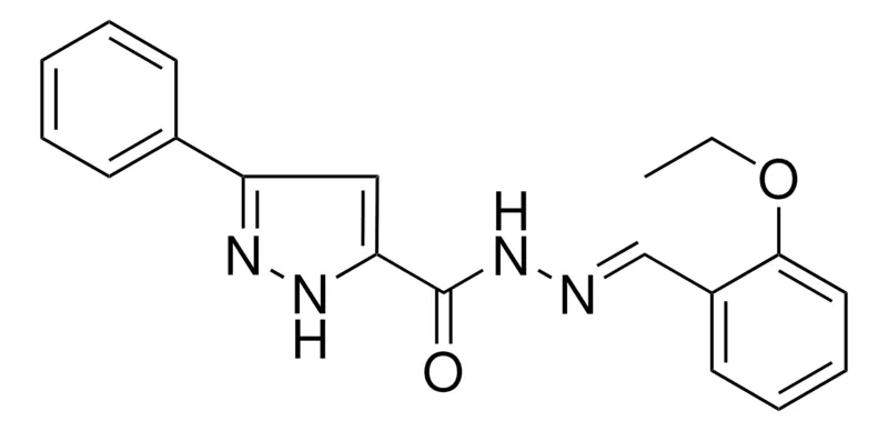Sigma-Aldrich 5-PHENYL-2H-PYRAZOLE-3-CARBOXYLIC ACID (2-ETHOXY-BENZYLIDENE)-HYDRAZIDE,AldrichCPR