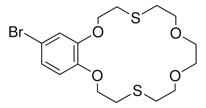 Sigma-Aldrich 2-BR-DECAHYDRO-5,11,14,20-TETRAOXA-8,17-DITHIA-BENZOCYCLOOCTADECENE,AldrichCPR