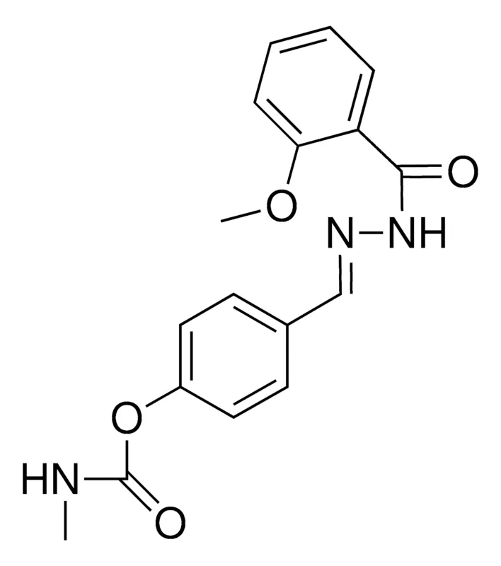 Sigma-Aldrich 2-METHOXYBENZOIC (4-(N-METHYLCARBAMOYLOXY)BENZYLIDENE)HYDRAZIDE,AldrichCPR