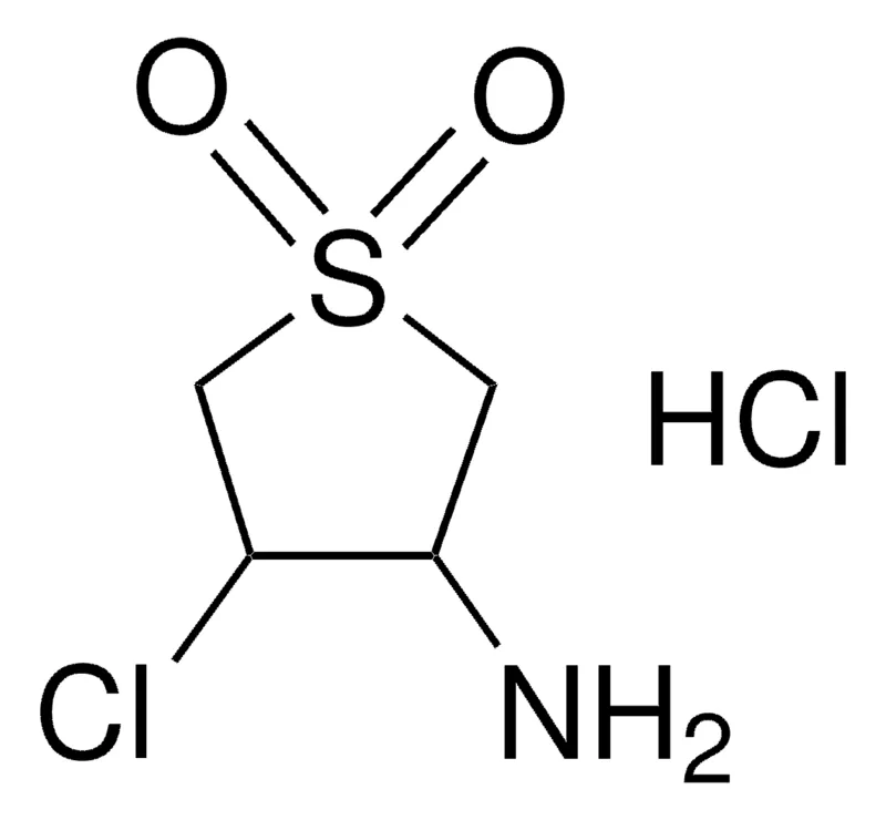 Sigma-Aldrich 4-CHLORO-TETRAHYDRO-3-THIOPHEN-AMINE 1,1-DIOXIDE HYDROCHLORIDE,AldrichCPR