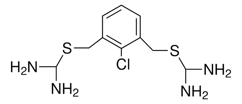 Sigma-Aldrich C-(2-CHLORO-3-DIAMINOMETHYLSULFANYLMETHYL-BENZYLSULFANYL)-METHANEDIAMINE,AldrichCPR