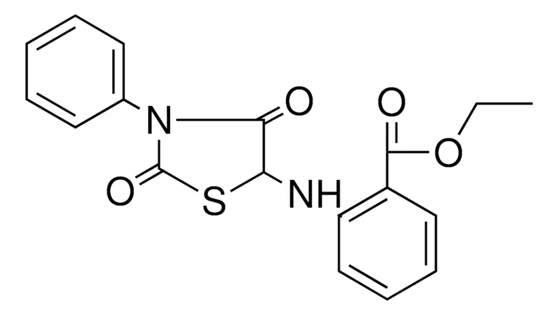 Sigma-Aldrich 2-(2,4-DIOXO-3-PHENYL-THIAZOLIDIN-5-YLAMINO)-BENZOIC ACID ETHYL ESTER,AldrichCPR