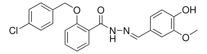 Sigma-Aldrich 2-((4-CHLOROBENZYL)OXY)-N'-(4-HYDROXY-3-METHOXYBENZYLIDENE)BENZOHYDRAZIDE,AldrichCPR