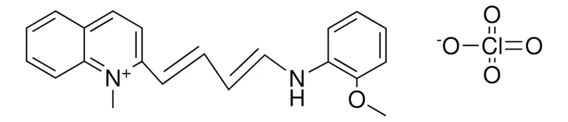 Sigma-Aldrich 2-(4-(2-METHOXY-PHENYLAMINO)-BUTA-1,3-DIENYL)-1-METHYL-QUINOLINIUM, PERCHLORATE，AldrichCPR